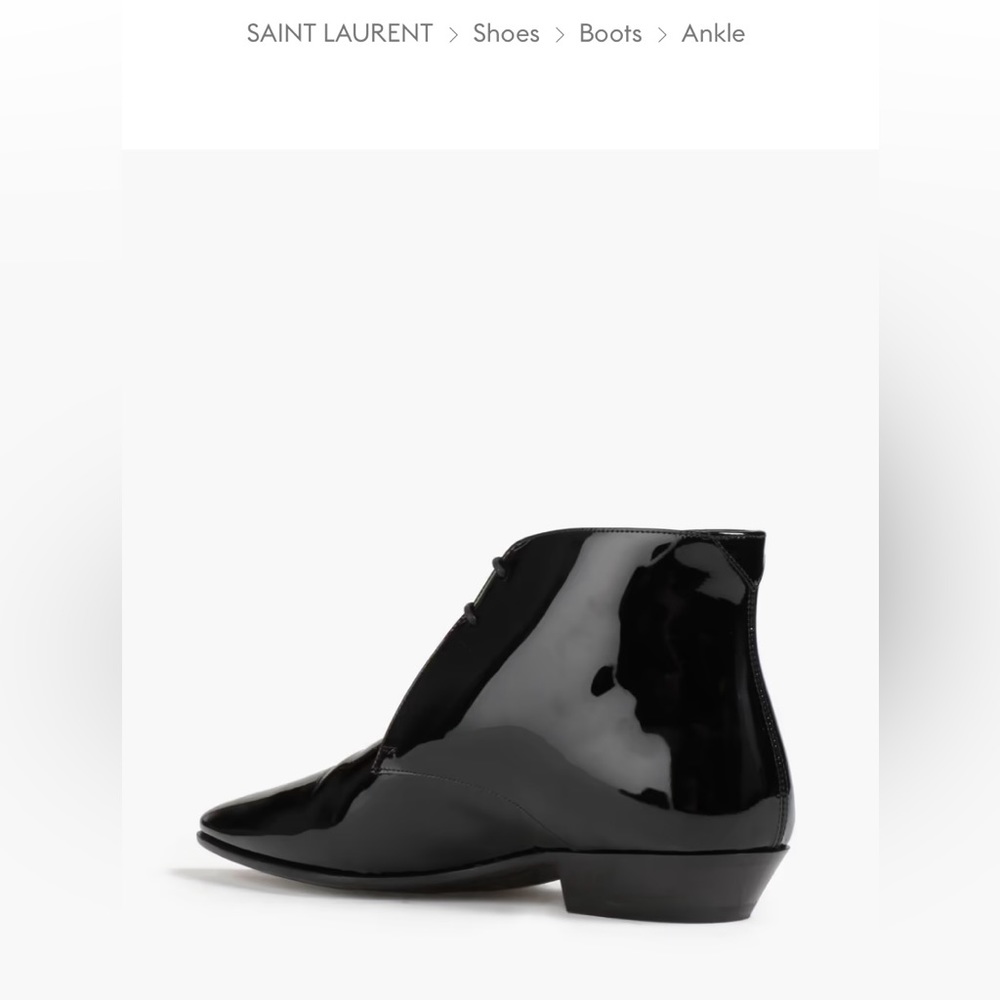 Saint Laurent Jonas 25 Lace Up Brogues - Picture 4 of 12